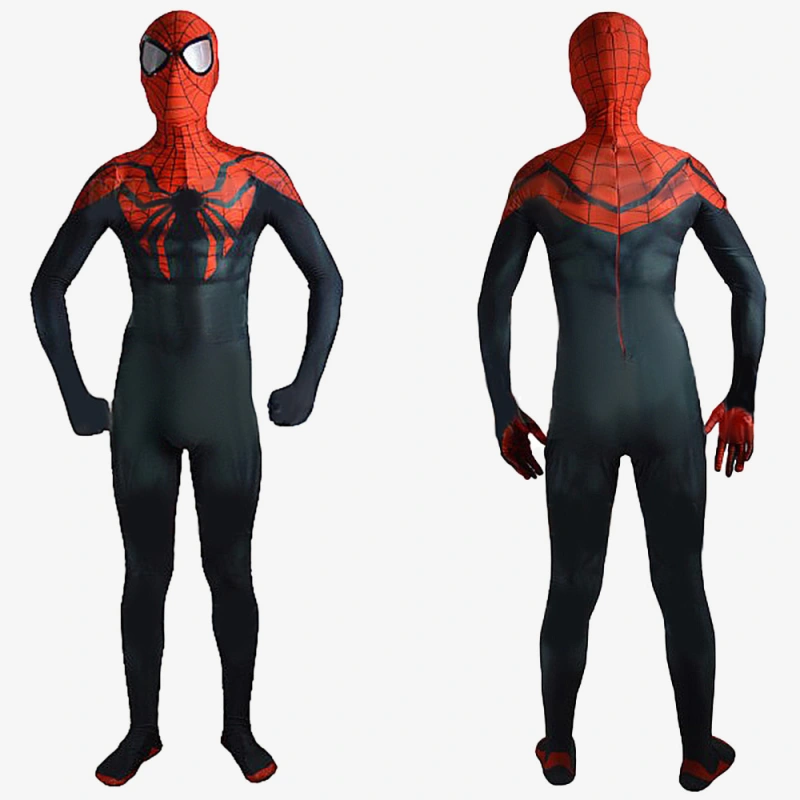 Superior Sipder Man Costume Cosplay Suit Bodysuit For Men Kids Unibuyplus