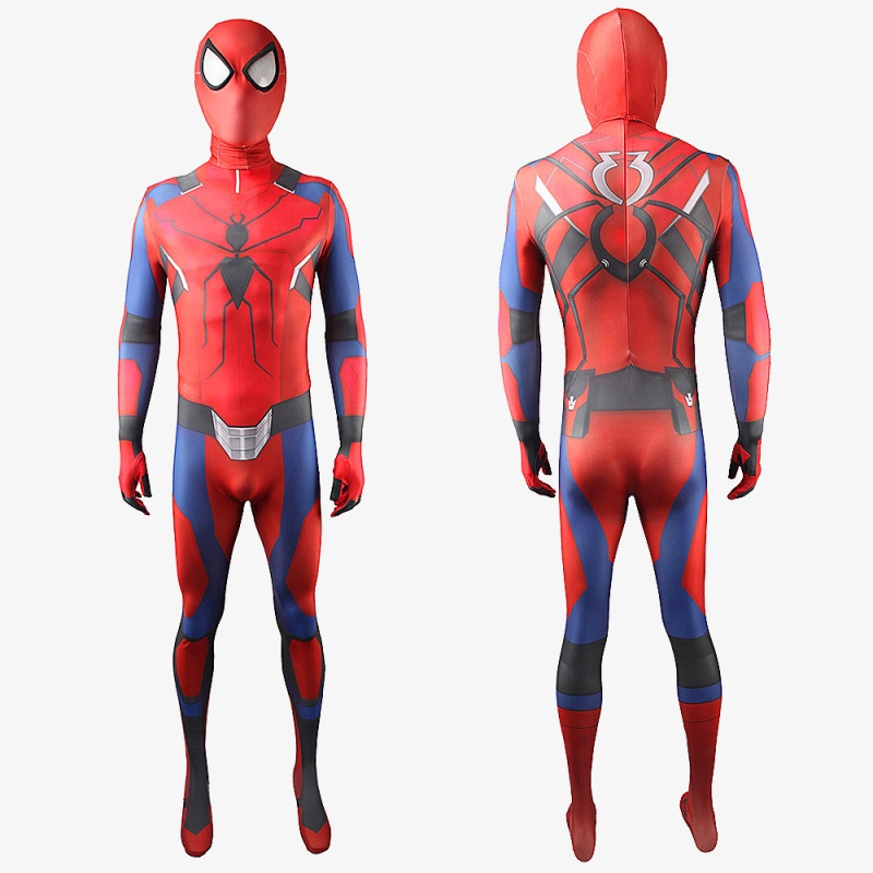 Spider Man Suit Cosplay Costume Peter Parker Jumpsuit For Kids Adult Unibuy