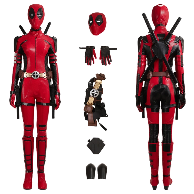 Deadpool 3 Ladypool Costume Cosplay Suit Ver2 Unibuyplus