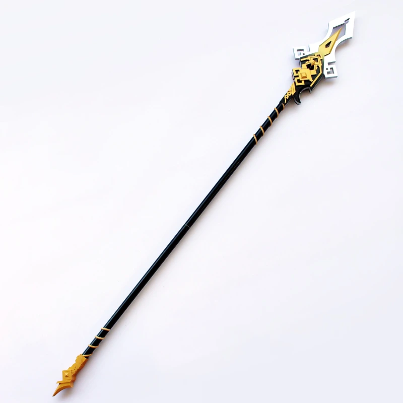 Genshin Impact Zhong Li Prop Cosplay Vortex Vanquisher Spear Ver 1 Unibuy