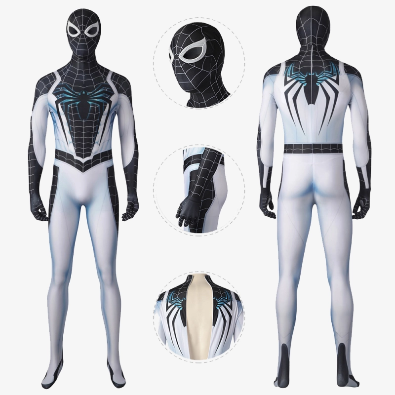 Marvel Spider-Man PS5 Negative Suit Costume Cosplay Unibuy