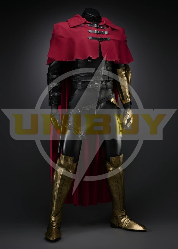 Final Fantasy VII Vincent Valentine Costume Cosplay Suit with Cloak Ver.1 Unibuyplus