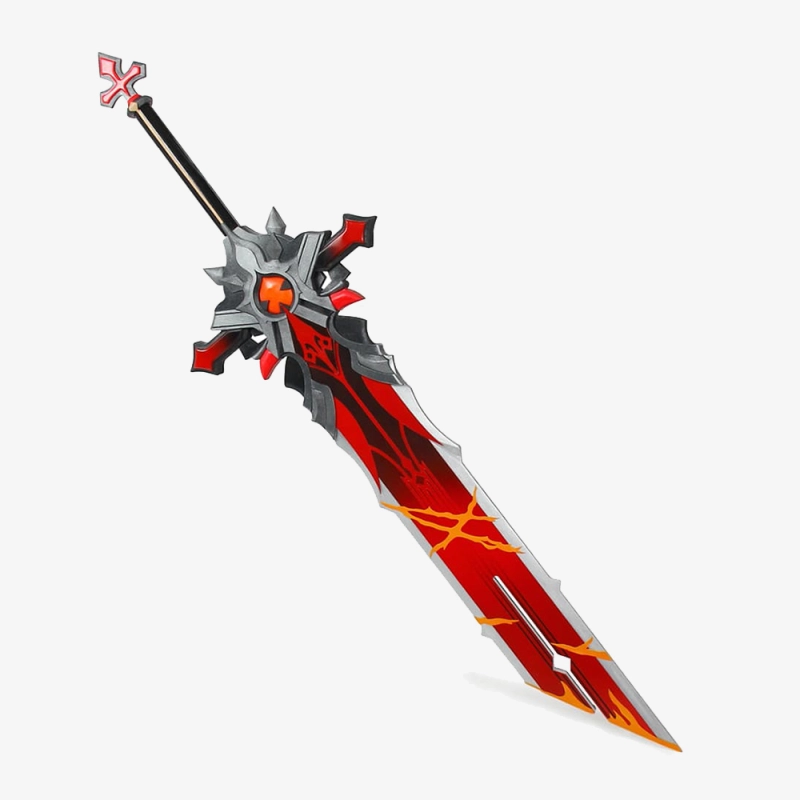 Genshin Impact Wolf's Gravestone Prop Cosplay Sword Unibuy