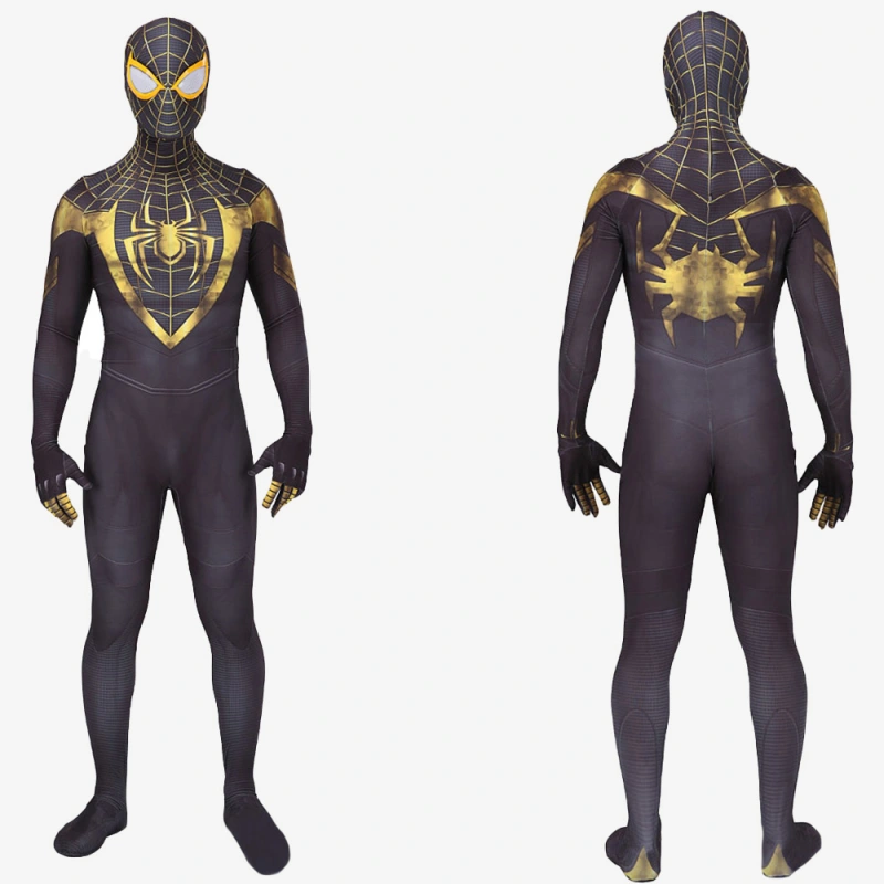 Spider-man PS5 Spider-Man Costume Miles Morales Uptown Pride Cosplay Suit Bodysuit For Men Kids Unibuy