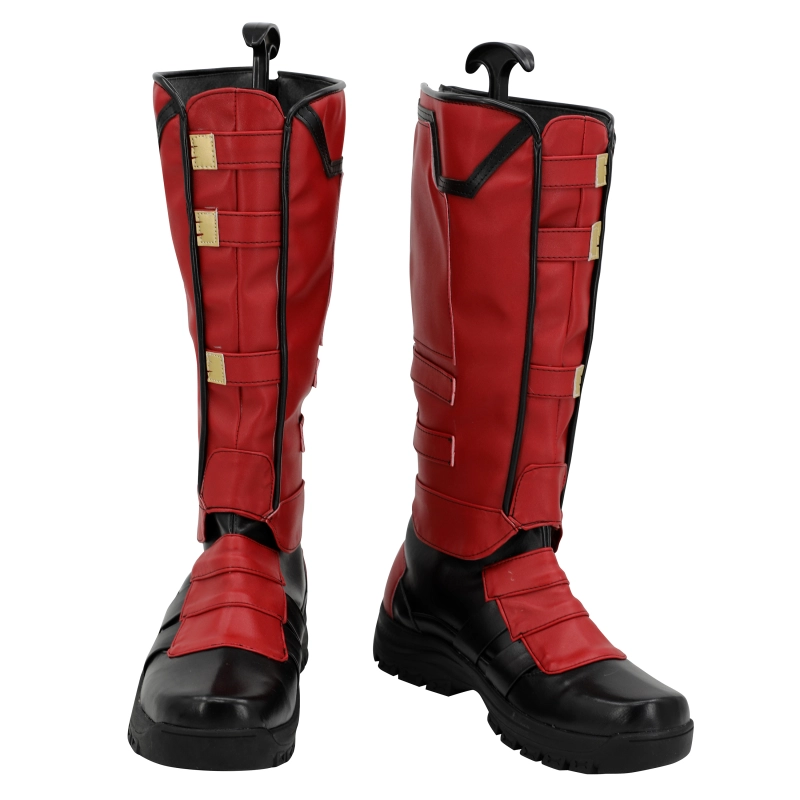 Deadpool 1 Wade Wilson Cosplay Shoes Men Boots Unibuyplus
