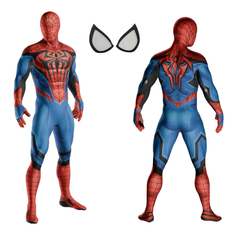 Marvel Rivals Spider-Man Costume Cosplay Suit Ver 2 Bodysuit For Kids Adult Unibuyplus