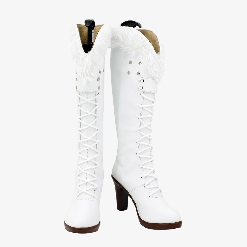 One Piece Nico Robin Shoes Cosplay Women Boots White Unibuy