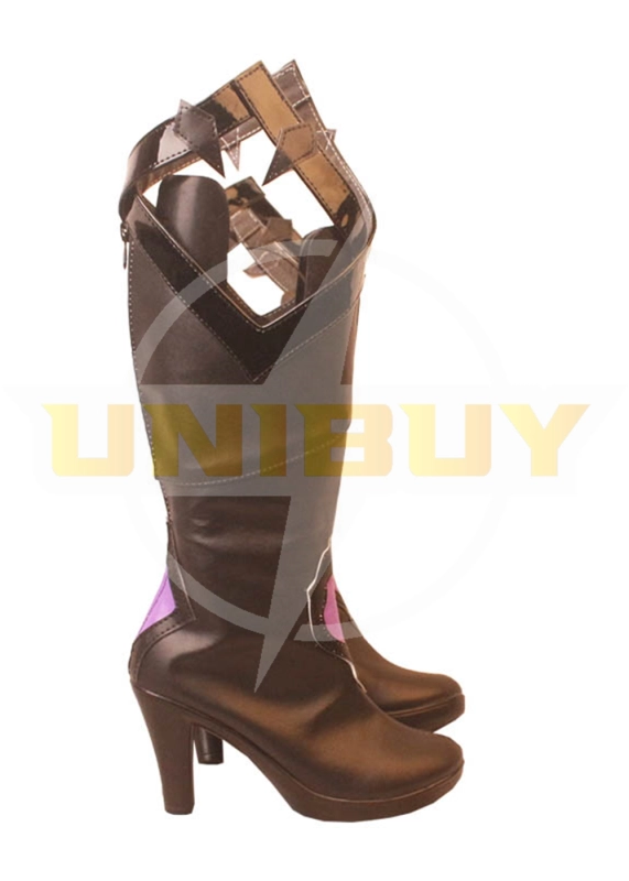 Honkai Star Rail Black Swan Shoes Cosplay Women Boots Unibuyplus