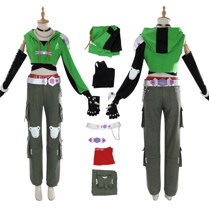 Overwatch 2 LE SSERAFIM Illari Costume Cosplay Suit Unibuyplus