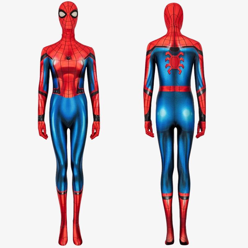 Spider Man Far From Home Costume Cosplay Suit Peter Parker  Female Version Unibuyplus