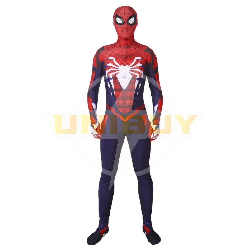 Spider Man PS4 Costume Cosplay Advanced Suit Adult Unibuyplus