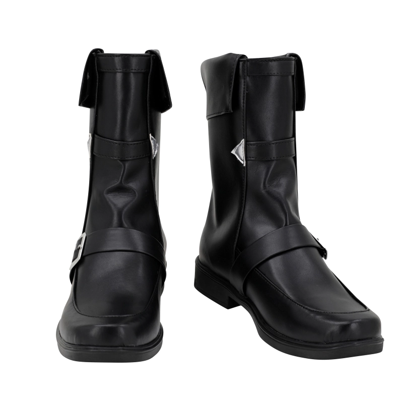 Arknights Steward Cosplay Shoes Men Boots Unibuyplus
