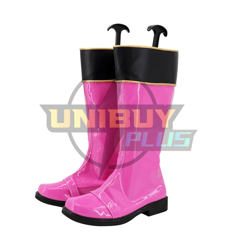 Mahō Sentai Magiranger	 Magi Pink Cosplay Shoes Women Boots Houka Ozu Unibuyplus