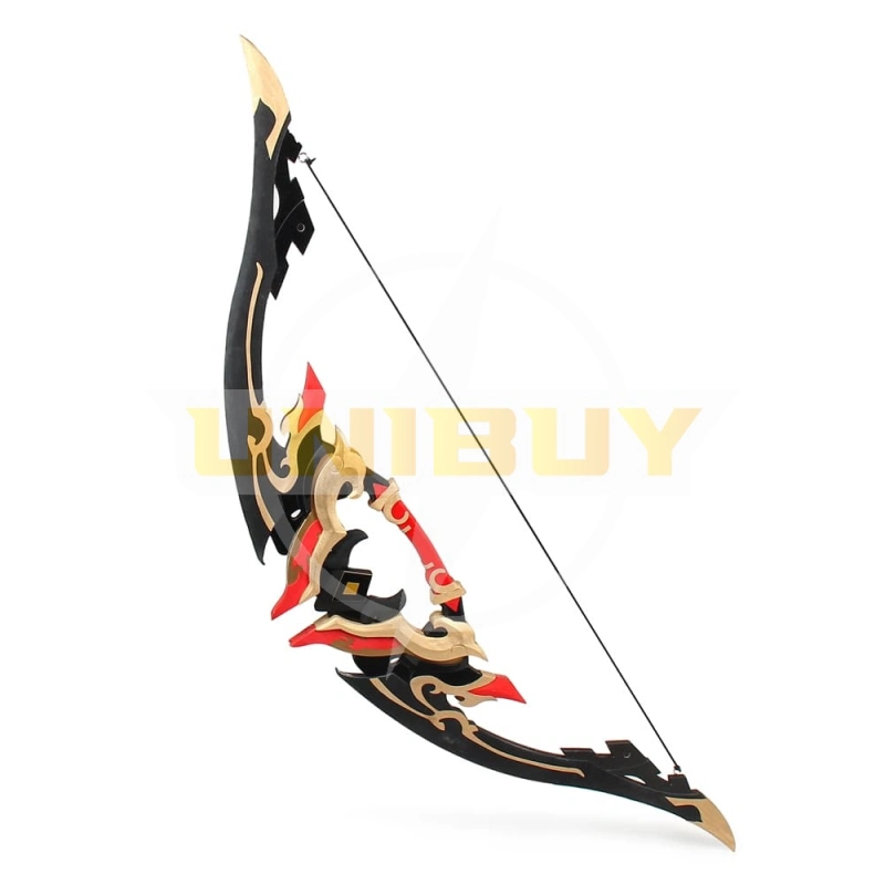 Genshin Impact Fischl Tartaglia Childe Prop Cosplay Rust Bow Unibuy