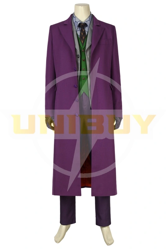 Joker Coat Costume Cosplay Batman The Dark Knight Rises Ver.1 Unibuyplus