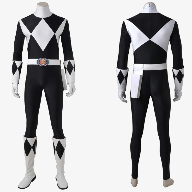 Power Black Ranger Costume Cosplay Rangers Suit Unibuy