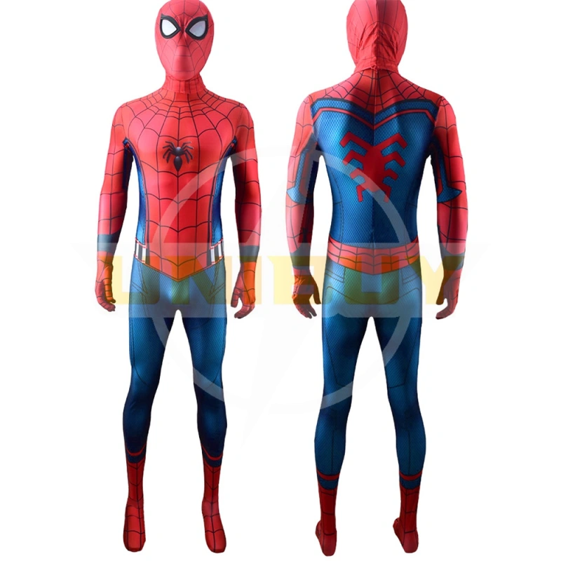 UNDEROOS Spider-Man Homecoming Cosplay Costume Suit Peter Parker Jumpsuit Unibuy