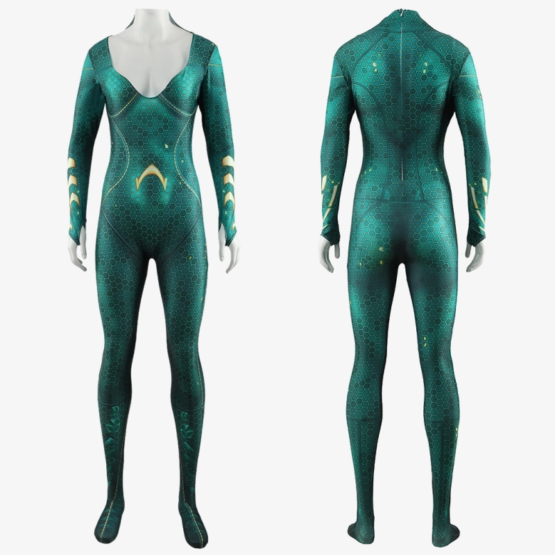 Aquaman and the Lost Kingdom Mera Bodysuit Cosplay Costume Suit for Kids Adult Unibuy