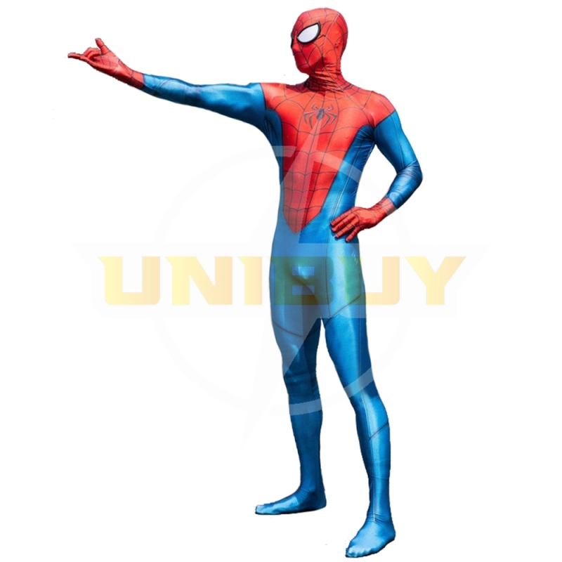 Marvel's Spider-Man PS5 Miles Morales Suit Costume Cosplay Bodysuit For Men Kids UnibuyPlus