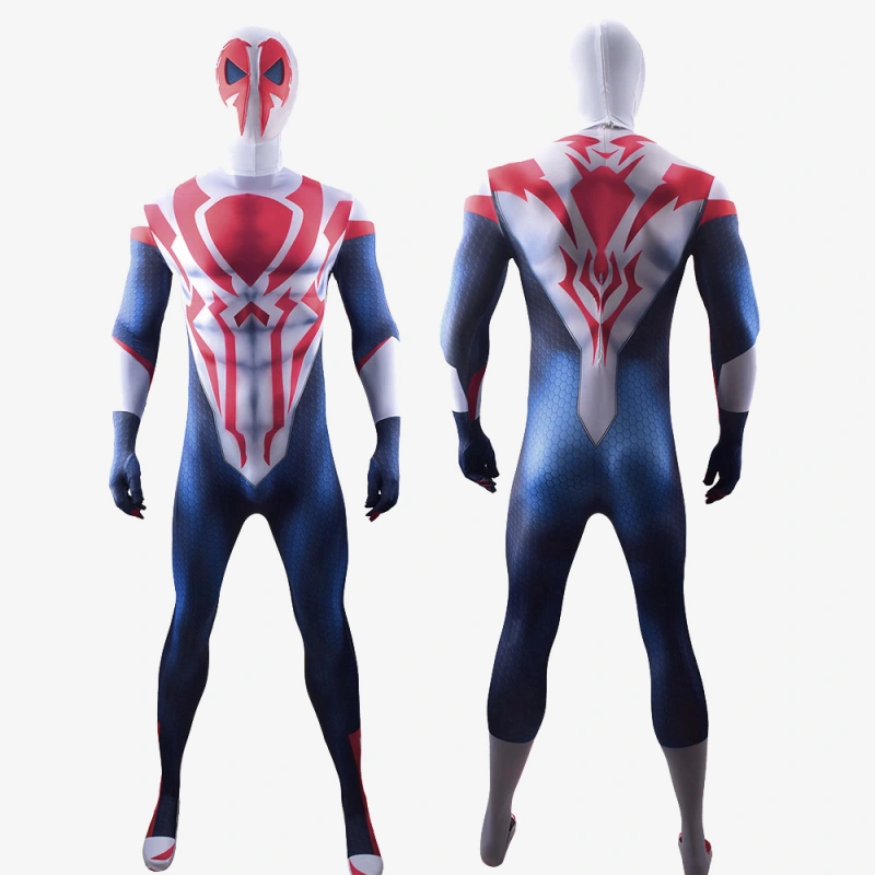 Spider Man PS4 2099 Suit Cosplay Costume For Kids Adult Unibuyplus
