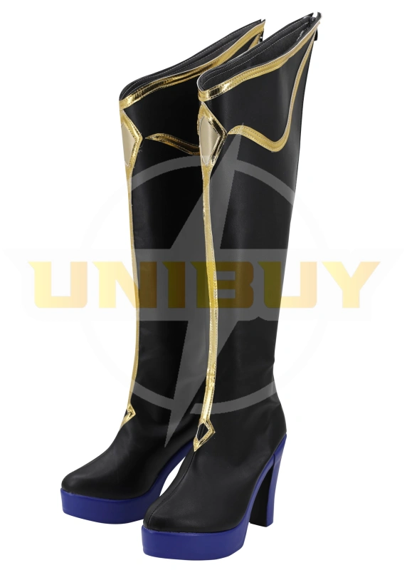 Genshin Impact Lumine Cosplay Shoes Women Boots Unibuyplus