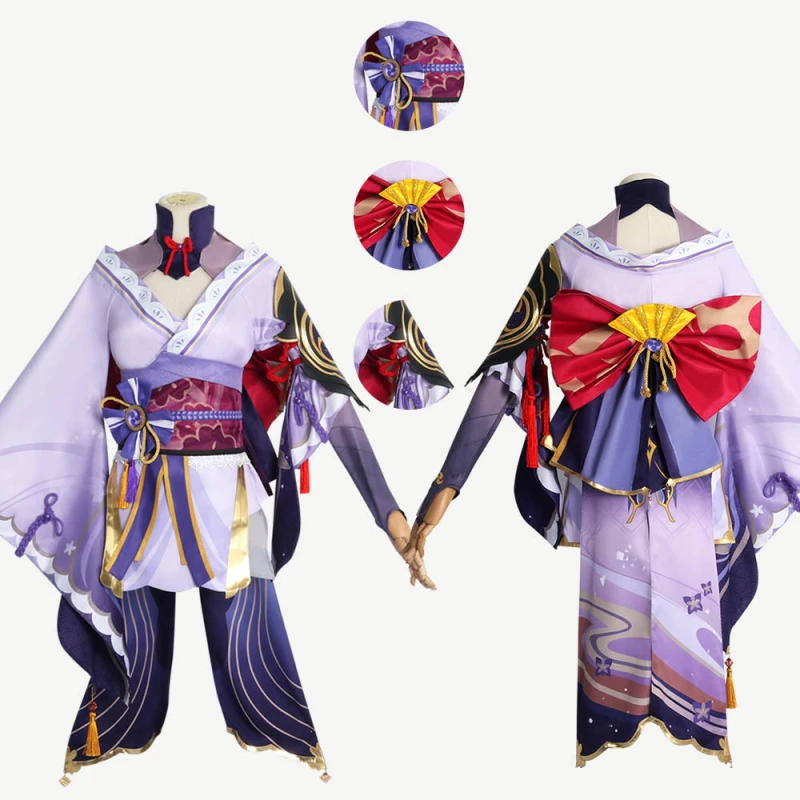 Genshin Impact Baal Costume Cosplay Suit Ver.1 Unibuy