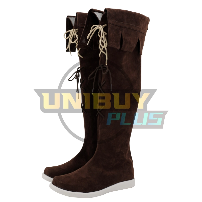 Final Fantasy XIV Wayfarer's Woman Shoes Cosplay Boots Unibuyplus