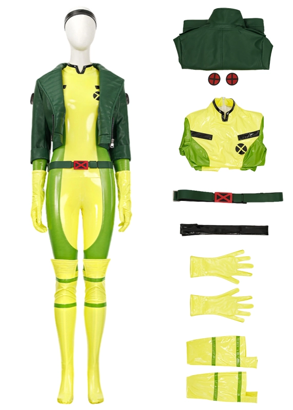 X-Men 97 Rogue Costume Cosplay Suit Anna Marie Outfit Unibuyplus