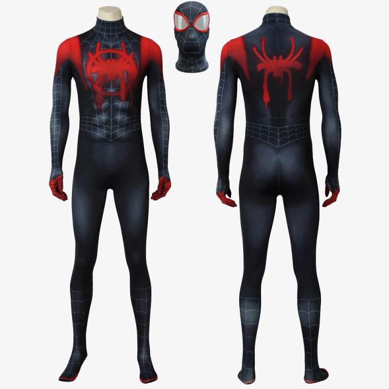 Spider-Man: Into the Spider-Verse Costume Cosplay Suit Miles Morales Unibuy