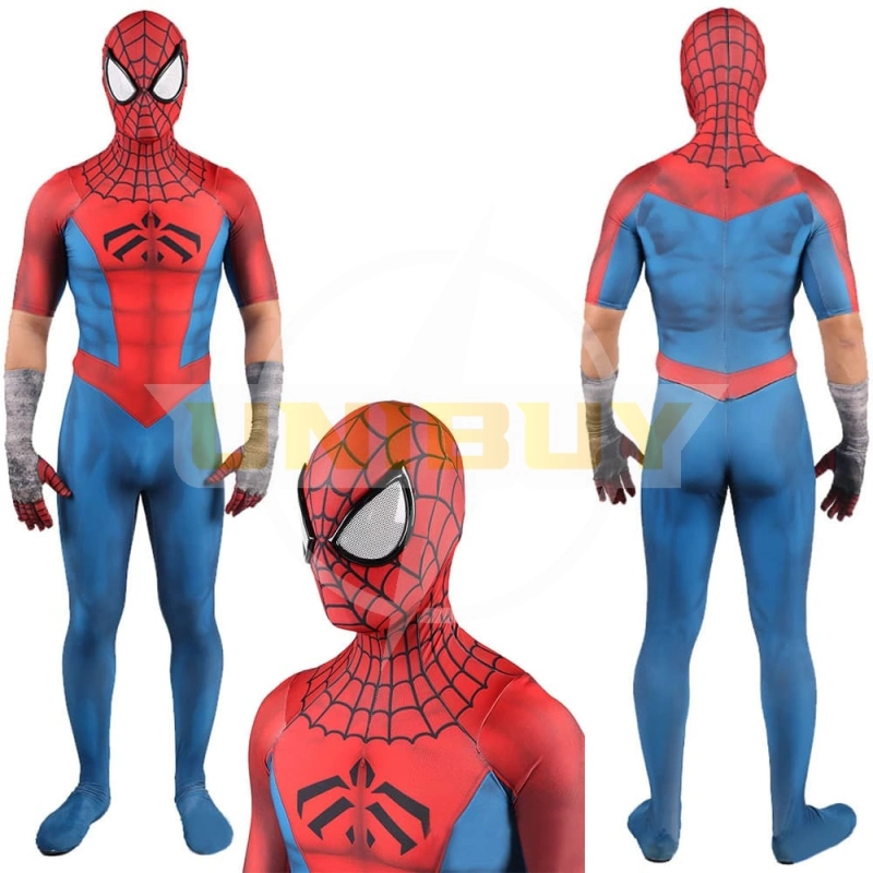 Spider-Man PS4 Costume Cosplay Spider-Clan Suit Unibuy