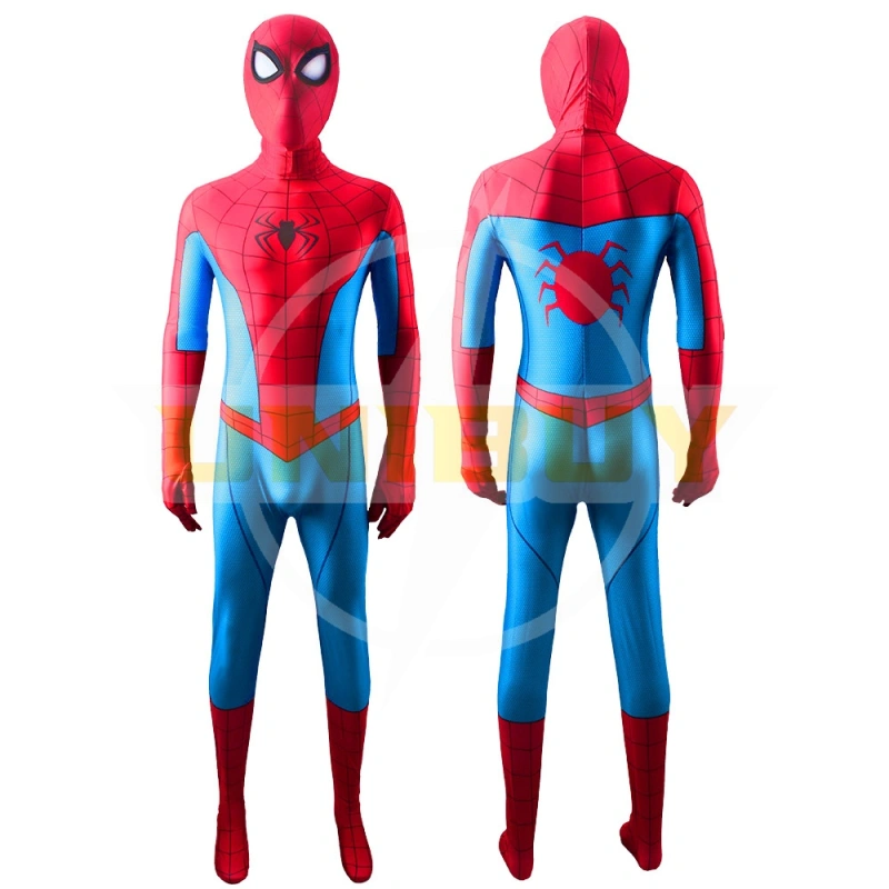 Spider-Man PS4 Classic Suit Costume Cosplay For Kids Adult Unibuy