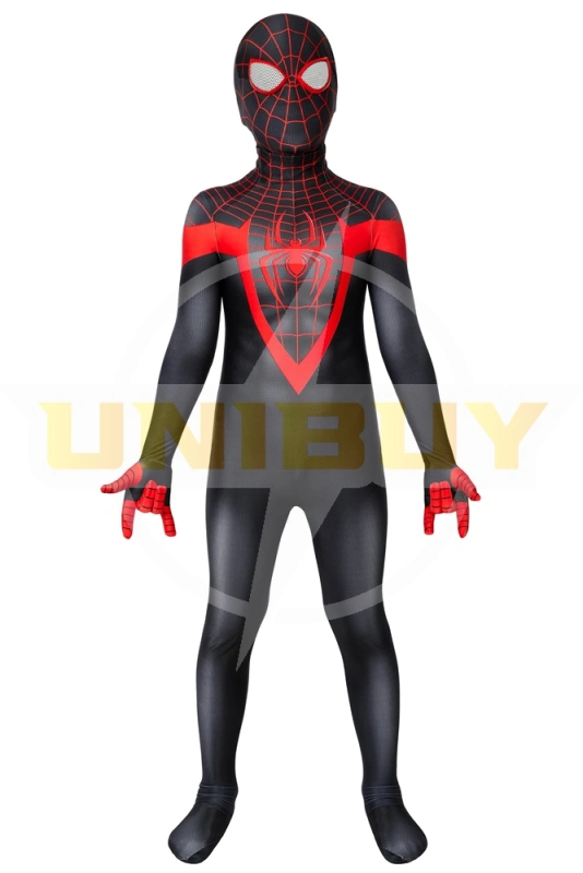 Spider-Man Miles Morales PS5 Kids Costume Cosplay Suit Unibuy