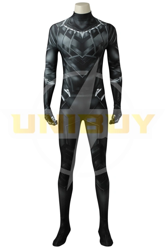 Captain America Civil War Black Panther Costume Cosplay Suit T'Challa Unibuyplus