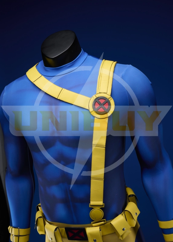 X-Men 97 Cyclops Bodysuit Costume Cosplay Suit Scott Summers Outfit Unibuyplus