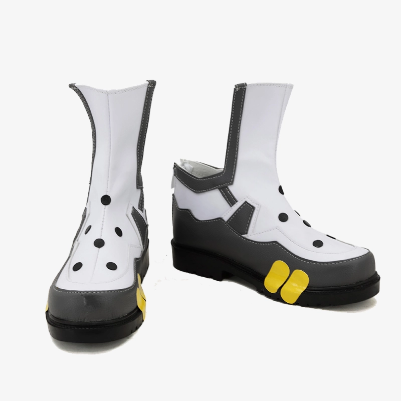 OW Overwatch Tracer Cosplay Shoes Lena Okston Black White Women Boots Unibuy