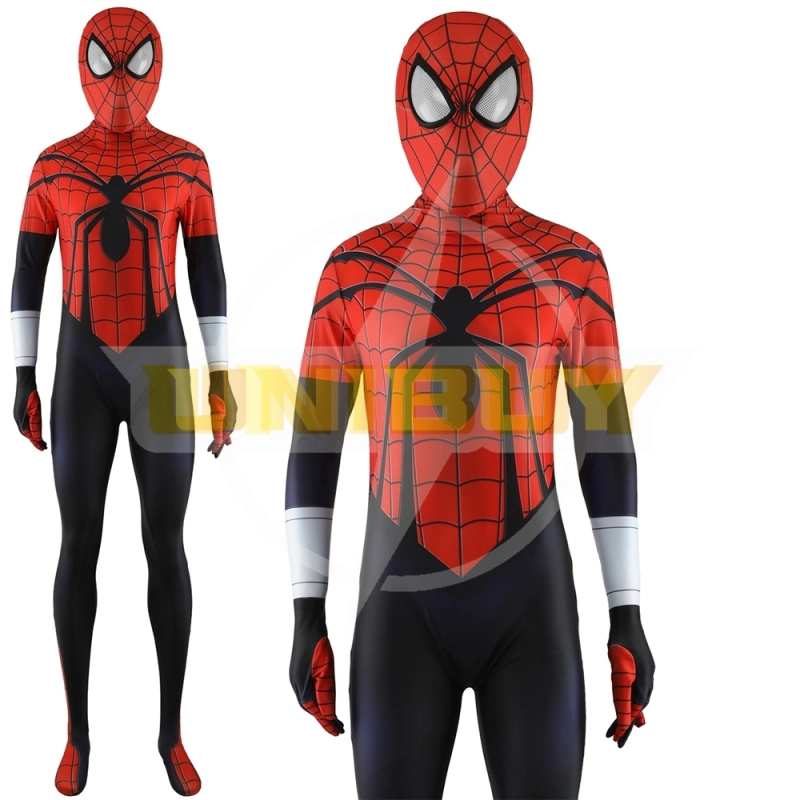 Superior Spider-Man Suit Cosplay Costume Spider-Man Jumpsuit Bodysuit For Kids Womens Unibuyplus