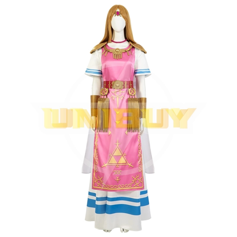 The Legend of Zelda Princess Zelda Dress Costume Cosplay Suit A Link to the Past Unibuyplus