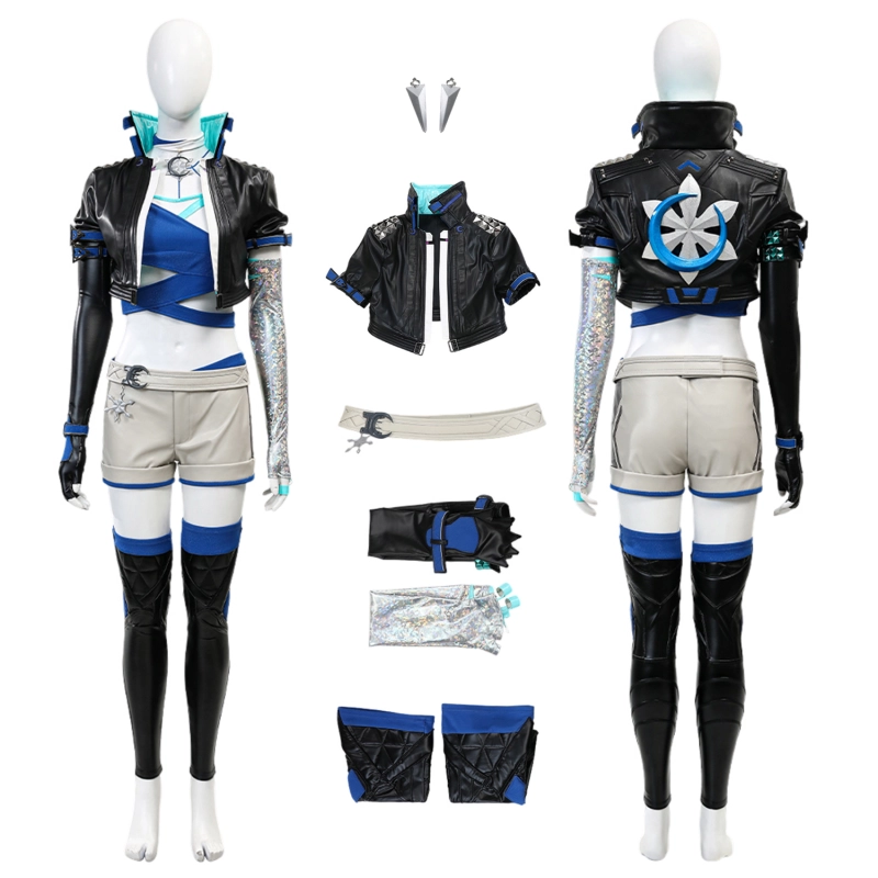 Marvel Rivals Luna Snow Costume Cosplay Suit Unibuyplus