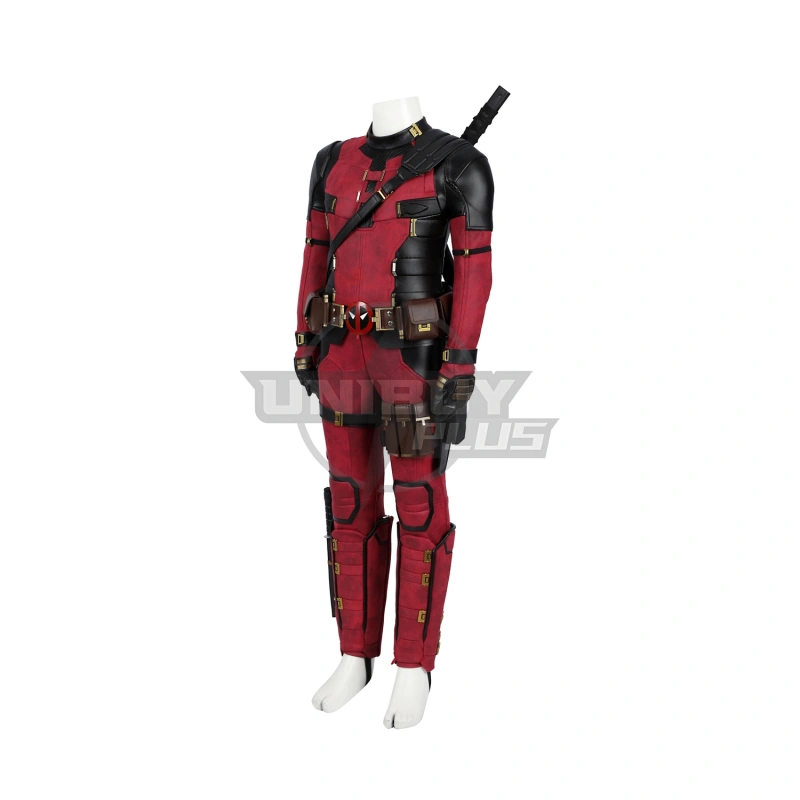 Deadpool & Wolverine Kid Costume Cosplay Suit Wade Wilson Unibuyplus