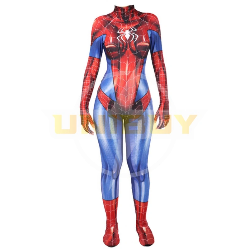Spider Girl Spider-Man Mary Jane Spinneret Cosplay Costume Suit For Kids Adult Unibuy