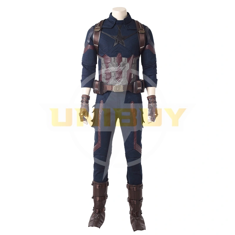 Avengers Infinity War Captain America Costume Cosplay Suit Steve Rogers Unibuy