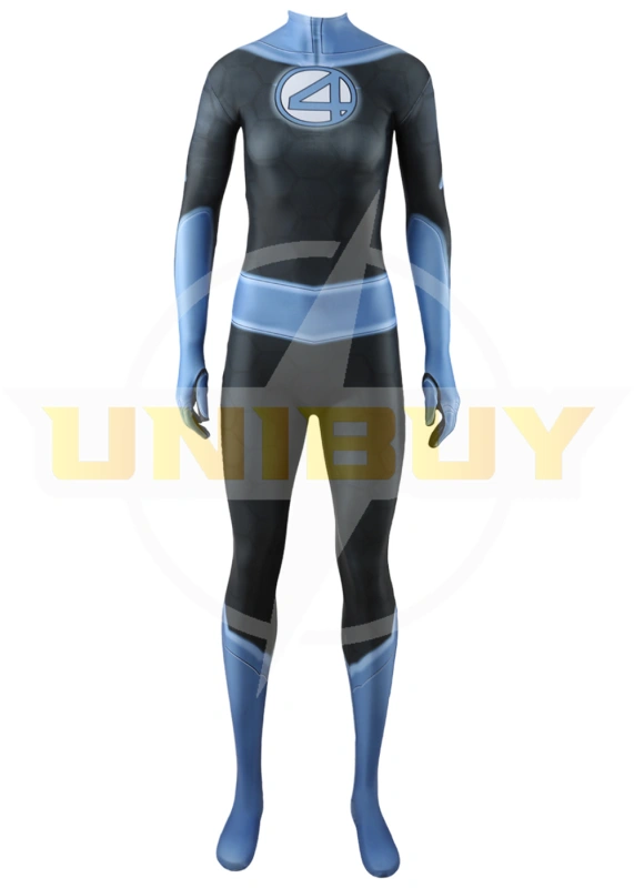 The Fantastic 4 Invisible Woman Costume Cosplay Suit For Kids Adult Unibuyplus