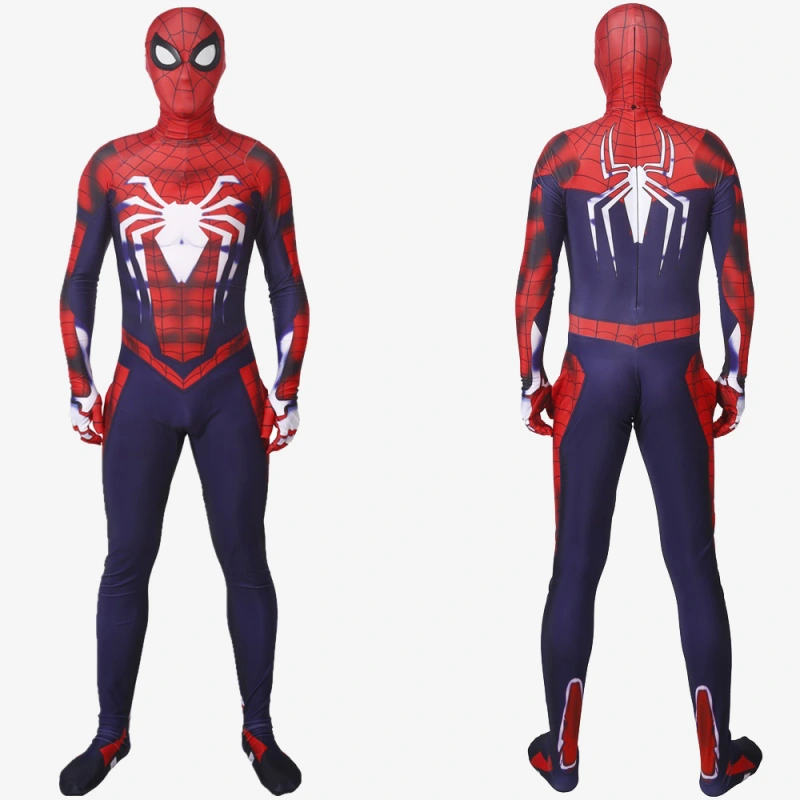 Spider Man PS4 Costume Cosplay Advanced Suit Adult Unibuyplus