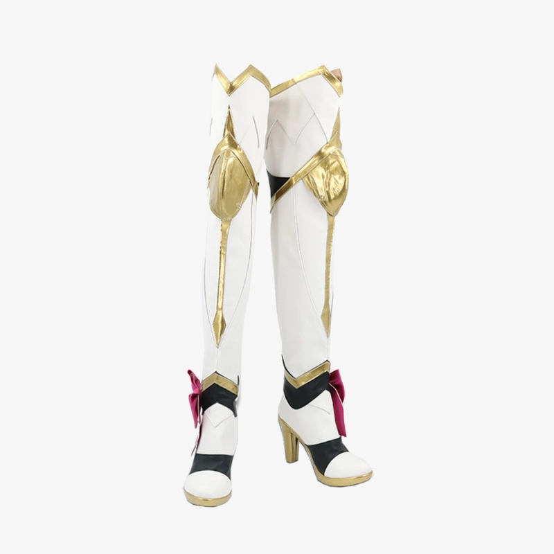 Genshin Impact Noelle Shoes Cosplay Women Boots