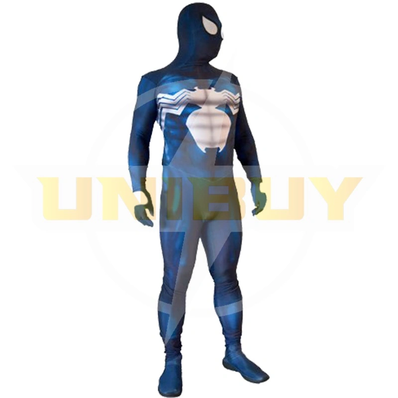 Spider Man Suit Costume Cosplay Blue Venom Symbiote Bodysuit For Men Kids Unibuy