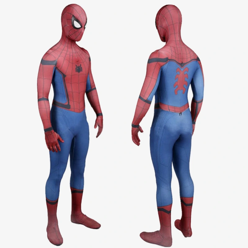New Spiderman Homecoming Peter Parker Spider-Man Cosplay Costume Suit Unibuyplus