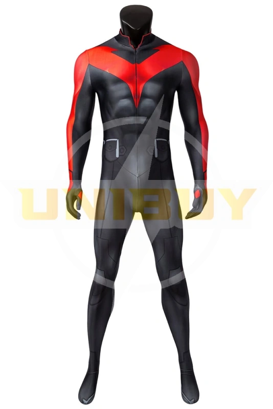 Teen Titans: The Judas Contract Nightwing Costume Cosplay Suit Dick Grayson Unibuyplus