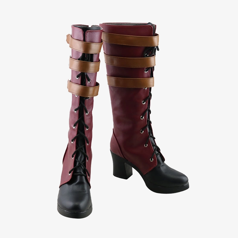 OW Overwatch Little Red Ashe Shoes Cosplay Women Boots Unibuy