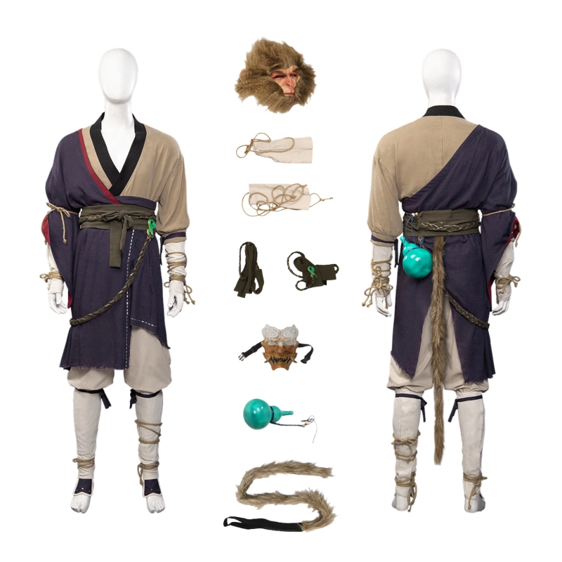 Black Myth Wukong Costume Cosplay Walker Suit Ver. Unibuyplus