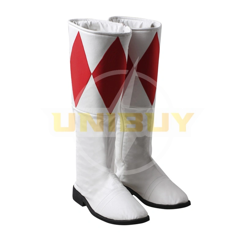 Power Red Ranger Cosplay Shoes Rangers Men Boots Unibuyplus